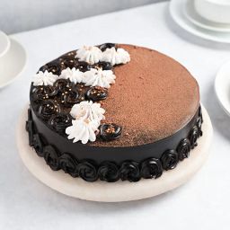 Divine Truffle Chocolate Cake-image-26