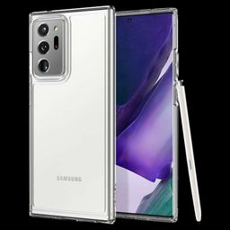 spigen Crystal Hybrid TPU & Polycarbonate Back Cover for SAMSUNG Galaxy Note 20 Ultra, Note 20 Ultra 5G (Mil Grade Certified, Clear)-image-70