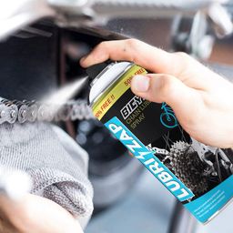 shadow securitronics Lubrizap Bicycle Chain Lube Spray | Cycle Chain Lubricant Grease | Wear, Tear, Rust & Corrosion Resistance | Enhanced Bicycle & Bike Performance | Improves Chain Life | 225ml - FORMULATION 1X image 5