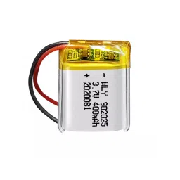 400 mAh 3.7V single cell Rechargeable LiPo Battery-10