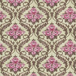 Asian royal Pink Floral Printed Self Adhesive Heat Resistant Waterproof Wall Sticker-image-94