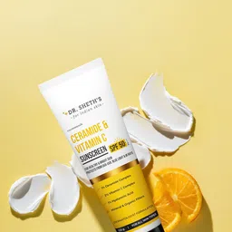 DR. SHETHS Ceramide & Vitamin C Sunscreen SPF 50+ PA+++ - 125 g-26