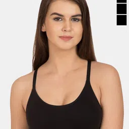 Tweens Pack Of 3 Full Coverage Lightly Padded Sports Bra With All Day Comfort-picture-35