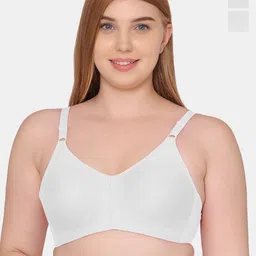 Souminie Pack Of 3 Full Coverage Non Padded Everyday Bra With All Day Comfort-picture-36
