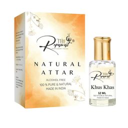 THE RUPAWAT Perfumery House Khus Khas Natural & Alcohol-Free Attar - 12 ml-image-12