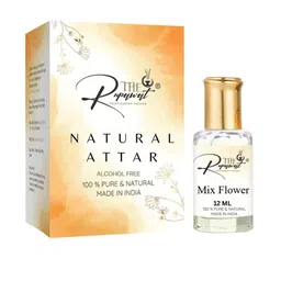 THE RUPAWAT Perfumery House Mix Flower Natural & Alcohol Free Attar - 12 ml-image-86