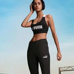 Puma Sustainable Brand Logo Printed Padded Seamless dryCELL Fit Mid Impact Training Sustainable Bra 52219201-picture-51