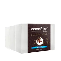 COROnation Herbal Set of 3 Goat Milk Luxury Soaps - 100 g Each-6