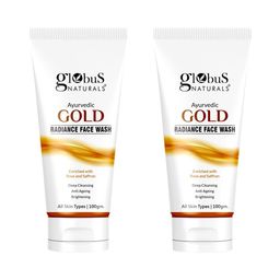 Globus naturals Set Of 2 Gold Radiance Anti-Ageing & Brightening Face Wash - 100g each-68