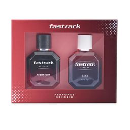 Fastrack Set Of 2 Men Night Out & Women Lush Long Lasting Eau De Parfum- 50 ml Each-24