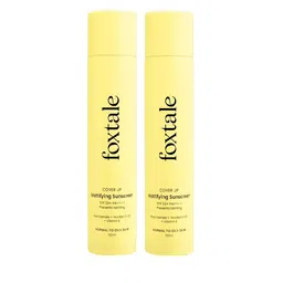 FoxTale Set Of 2  CoverUp SPF 50+ PA++++ Broad Spectrum Sunscreen - 50m-0