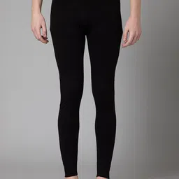Cantabil Men Mid-Rise Regular Fit Thermal Bottom-image-43