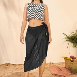 Curvy Lane Beach Wear Sarong Cover up Bottom-image-12