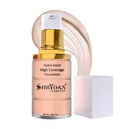 SHRYOAN Hydra-boost High Coverage Foundation Light Rose 40 gm-19