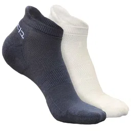 Heelium Men Pk2 Odour-Free Breathable Padded Base Anti-bacterial Bamboo Ankle-Length Socks-27