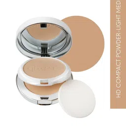 GLAM21 High Definition Oil-Free Waterproof Compact Powder with Vitamin E 20g- Light Medium-8