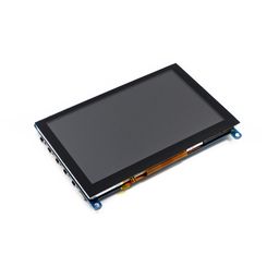 Waveshare 5inch 800×480, HDMI Capacitive Touch Screen LCD (H) Display Slimmed-down Version V4-0