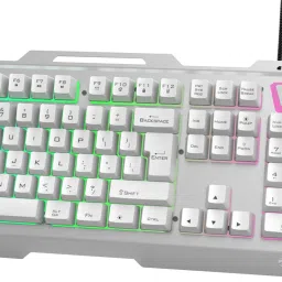 ZEBRONICS Zeb - TRANSFORMER (WHITE+SILVER) Combo Set-32
