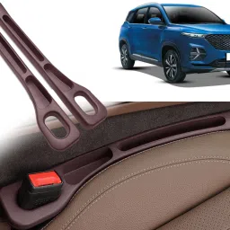 GBB312 Light Weight Car Seat Gap Filler (New storage slot)MG Hector Plus Trunk Organizer-image-2