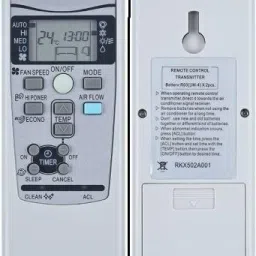 Akshita Ac Remote Compatible For MITSUBISHI No.25A Ac Remote Control ( Chake Image With Old Remote ) Mitsubishi Remote Controller-22