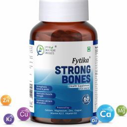 Strong Bones | Calcium 1000mg + Vitamin D3 400IU with Zinc,Coper & Vitamin K2-24