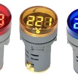 AD16-22DSV 3Pcs Digital LED Display AC 60-500V RYB Voltmeter-image-56