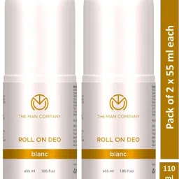 BLANC Antiperspirant Deo Roll On Pack of 2, 55ml each Deodorant Roll-on - For Men-18