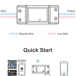 TECHGEAR WiFi Smart Dual Wireless Switch Work With Amazon Alexa, image 2