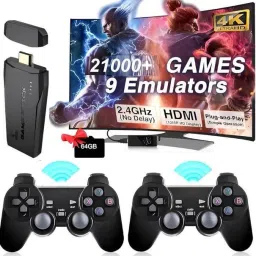 4K HD TV Video Game 2.4G Wireless Game Stick With 2 Wireless Controller_02 5th Anniversary Edition-8