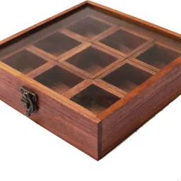 Spice Set Wooden, Glass-picture-37