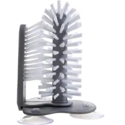 Water Bottle Cleaning Glass Washer with Suction Base Bristle Brush for Beer Cup-image-63