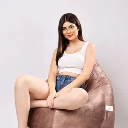 coaster shine XXL Tear Drop Bean Bag Cover (Without Beans)-picture-21