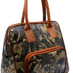 Women Brown Hand-held Bag-image-3