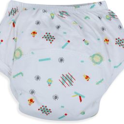Abstract Reusable Cloth Training Diaper Panty /Nappies /Langot for Newborn-14