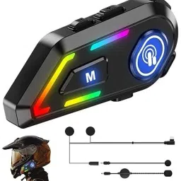 Edyell C5 Motorcycle Helmet Bluetooth Headset, Connects Two Phones At The Same Time Smart Headphones-23