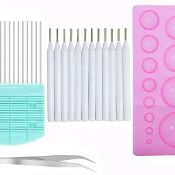 15Pcs Paper Quilling Tools Kit 5in1 Different Size Quilling Comb DIY Decoration-picture-27