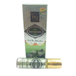 RAVIOUR LIFESTYLE Set Of 2 Rajni Gandha Non-Alcoholic Roll On Attar - 8 ml Each image 5