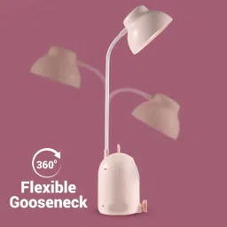 akr Powerful Rechargeable Emergency Lamp/Student Reading Light/Led Foldable Desk Study Lamp image 2
