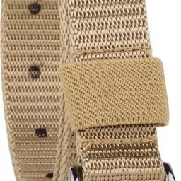 Women Casual, Evening, Evening, Formal Beige Nylon Reversible Belt-image-21
