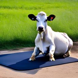 Cow Mat For COw,Buffalo, Horse And All Pet Animals Black Rubber Mat Cow, Dog, Hamster, Guinea Pig, Miniature Pig Pet Mat-image-76