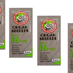 organ Needles (4 Packs, 20 Needles, Each Contain 5), Ha 16 No. Works with All Automatic Sewing Machines Machine Sewing Needle Machine Sewing Needle-image-15