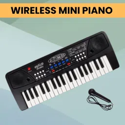 (Piano Keyboard) with Mic/37 Keys 8Rhythms, 8Tones, Portable Electronic ToyD115 (Piano Keyboard) with Mic/37 Keys 8Rhythms, 8Tones, Portable Electronic ToyD115 Analog Portable Keyboard-32