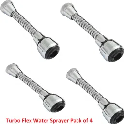 Turbo Flex 360 Flexible Water Saving Nozzle Easy Clean Sink(Pack of 4) Faucet Nozzle-10