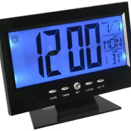 jeeya Digital Control-light With Alarm (Pack of 1) LCD Clock image 2