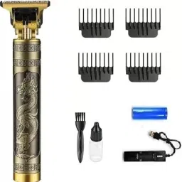 UZAN Professional T99 Maxtop Golden trimmer clipper shaver Beard Hair Trimmer N269 Shaver For Men-image-12
