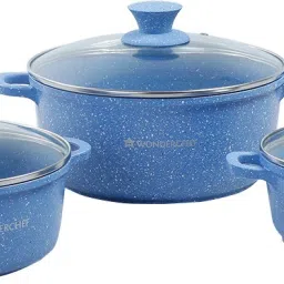 Granite Die-Cast Pack of 3 Cook and Serve Casserole Set-3