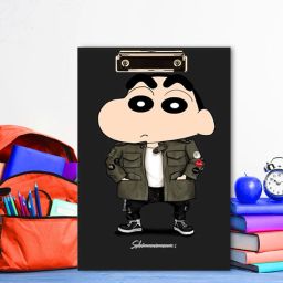 Shin Chan Attitude Reprint Clip Board Exam Pad (14x9.5 Inches)-picture-12