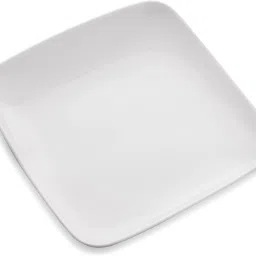 White Fine Porcelain Square Small Serving Platter, Set Of 2, Bone China For Snacks, Fruits Tray-picture-27