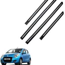 MARUTI A-STAR DOOR SIDE BEADING CHROME LINE SET OF 4 Car Beading Roll For Door-image-15
