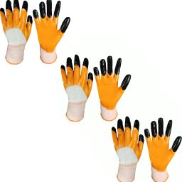 SUPERIOR QUALITY ANTI CUT SAFETY HAND GLOVE-003 Nylon, Synthetic, LatexSafety Gloves-image-33
